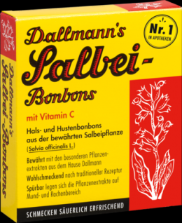 DALLMANN'S Salbei Bonbons m.Vit.C. 20 St