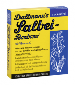 DALLMANN'S Salbei Bonbons zuckerfrei 20 St