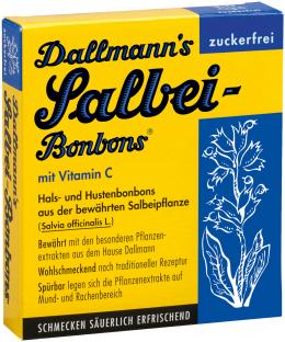 DALLMANN'S Salbeibonbons zuckerfrei 20 St Bonbons
