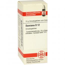 Ein aktuelles Angebot für Damiana D12 10 g Globuli Naturheilmittel - jetzt kaufen, Marke DHU-Arzneimittel GmbH & Co. KG.