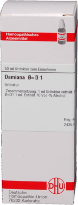 DAMIANA Urtinktur D 1 50 ml