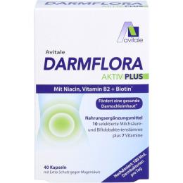 DARMFLORA Aktiv Plus 100 Mrd.Bakterien+7 Vitamine 40 St. (20,2 g)