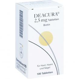 DEACURA 2,5 mg Tabletten 100 St Tabletten