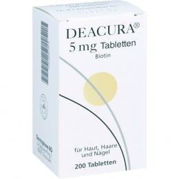DEACURA 5 mg Tabletten 200 St Tabletten