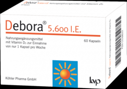 DEBORA 5.600 I.E. Kapseln 28,8 g