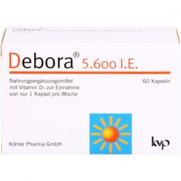 DEBORA 5.600 I.E. Kapseln 60 St.