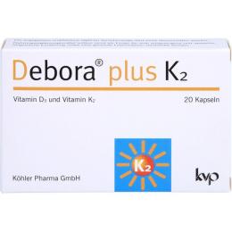 DEBORA plus K2 Kapseln 20 St. (9,6 g)