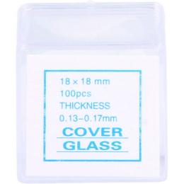 DECKGLAS 18x18 mm 100 St.