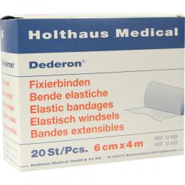 Ein aktuelles Angebot für DEDERON Fixierbinden 6 cmx4 m 20 St Binden Verbandsmaterial - jetzt kaufen, Marke Holthaus Medical GmbH & Co. KG.