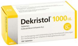 Ein aktuelles Angebot für Dekristol 1.000 I.E. Tabletten 100 St Tabletten Vitaminpräparate - jetzt kaufen, Marke MIBE GmbH Arzneimittel.