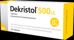 DEKRISTOL 500 I.E. Tabletten 100 St
