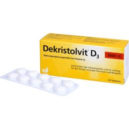 DEKRISTOLVIT D3 5600 I.E. Tabletten 30 St. (16 g)