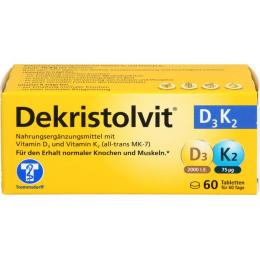 DEKRISTOLVIT D3K2 Tabletten 60 St.