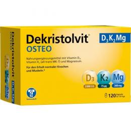 DEKRISTOLVIT OSTEO D3K2Mg Kapseln 120 St.