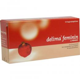 Delima Feminin Vaginalzäpfchen 10 St Vaginalovula