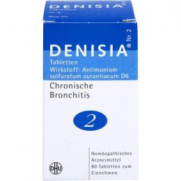 DENISIA 2 chronische Bronchitis Tabletten 80 St.