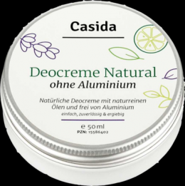 DEO CREME ohne Aluminium natural 50 ml