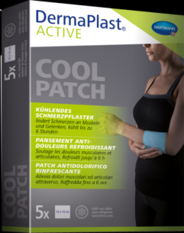 DERMAPLAST Active Cool Patch 10x14 cm 5 St