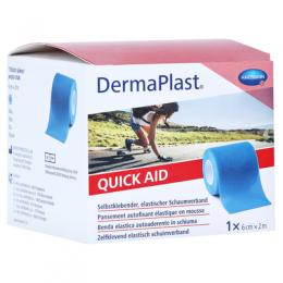 DERMAPLAST Quick Aid Schaumverb.6 cmx2 m blau 1 St