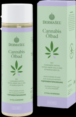 DERMASEL Cannabis Ölbad Salbei limited edition 250 ml