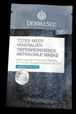 DERMASEL Maske Aktivkohle tiefenreinigend 12 ml