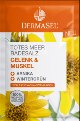 DERMASEL Totes Meer Badesalz Gelenk & Muskel 80 g