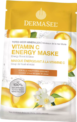 DERMASEL Totes Meer Vitamin C Energy Maske 12 ml