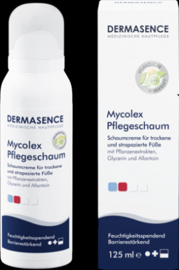DERMASENCE Mycolex Pflegeschaum 125 ml
