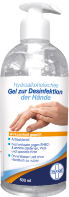 DESINFEKTIONSGEL fr die Hand antibakteriell 500 ml