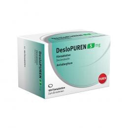Ein aktuelles Angebot für DESLOPUREN 5 mg Filmtabletten 100 St Filmtabletten  - jetzt kaufen, Marke PUREN Pharma GmbH & Co. KG.