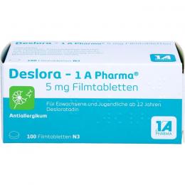 DESLORA-1A Pharma 5 mg Filmtabletten 100 St.