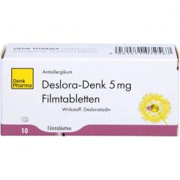 DESLORA-Denk 5 mg Filmtabletten 10 St.