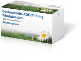 DESLORATADIN-ADGC 5 mg Filmtabletten 100 St