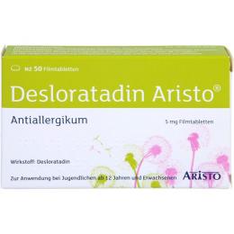 DESLORATADIN Aristo 5 mg Filmtabletten 50 St.