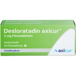 DESLORATADIN axicur 5 mg Filmtabletten 50 St.
