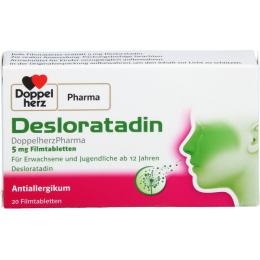 DESLORATADIN DoppelherzPharma 5 mg Filmtabletten 20 St.