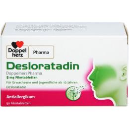 DESLORATADIN DoppelherzPharma 5 mg Filmtabletten 50 St.