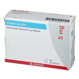 DESLORATADIN Glenmark 5 mg Tabletten 50 St Tabletten