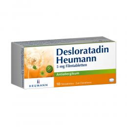 DESLORATADIN Heumann 5 mg Filmtabletten 10 St Filmtabletten