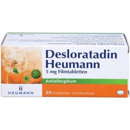 DESLORATADIN Heumann 5 mg Filmtabletten 20 St.
