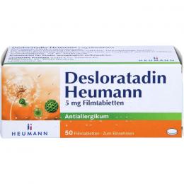 DESLORATADIN Heumann 5 mg Filmtabletten 50 St.