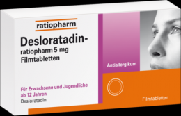 DESLORATADIN-ratiopharm 5 mg Filmtabletten 100 St