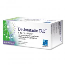 DESLORATADIN TAD 5 mg Filmtabletten 100 St Filmtabletten