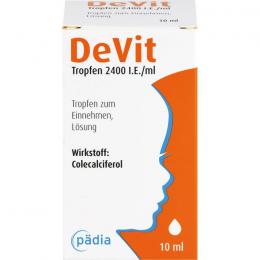 DEVIT Tropfen 2400 I.E./ml Tropfen zum Einnehmen 10 ml