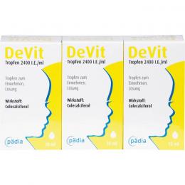 DEVIT Tropfen 2400 I.E./ml Tropfen zum Einnehmen 30 ml