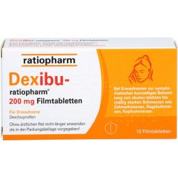 DEXIBU-ratiopharm 200 mg Filmtabletten 10 St.