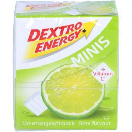 DEXTRO ENERGY minis Limette Täfelchen 50 g