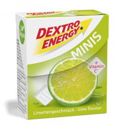 DEXTRO ENERGY minis Limette Täfelchen 50 g Täfelchen