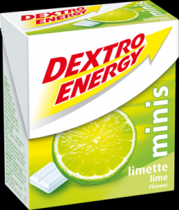 DEXTRO ENERGY minis Limette Tfelchen 50 g