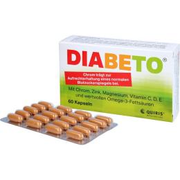 DIABETO Kapseln 60 St. (70 g)